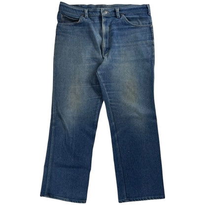 Vintage 90s Lee piped faded jeans (35x27)