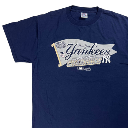 Vintage 2003 New York Yankees American League champions tee (L)