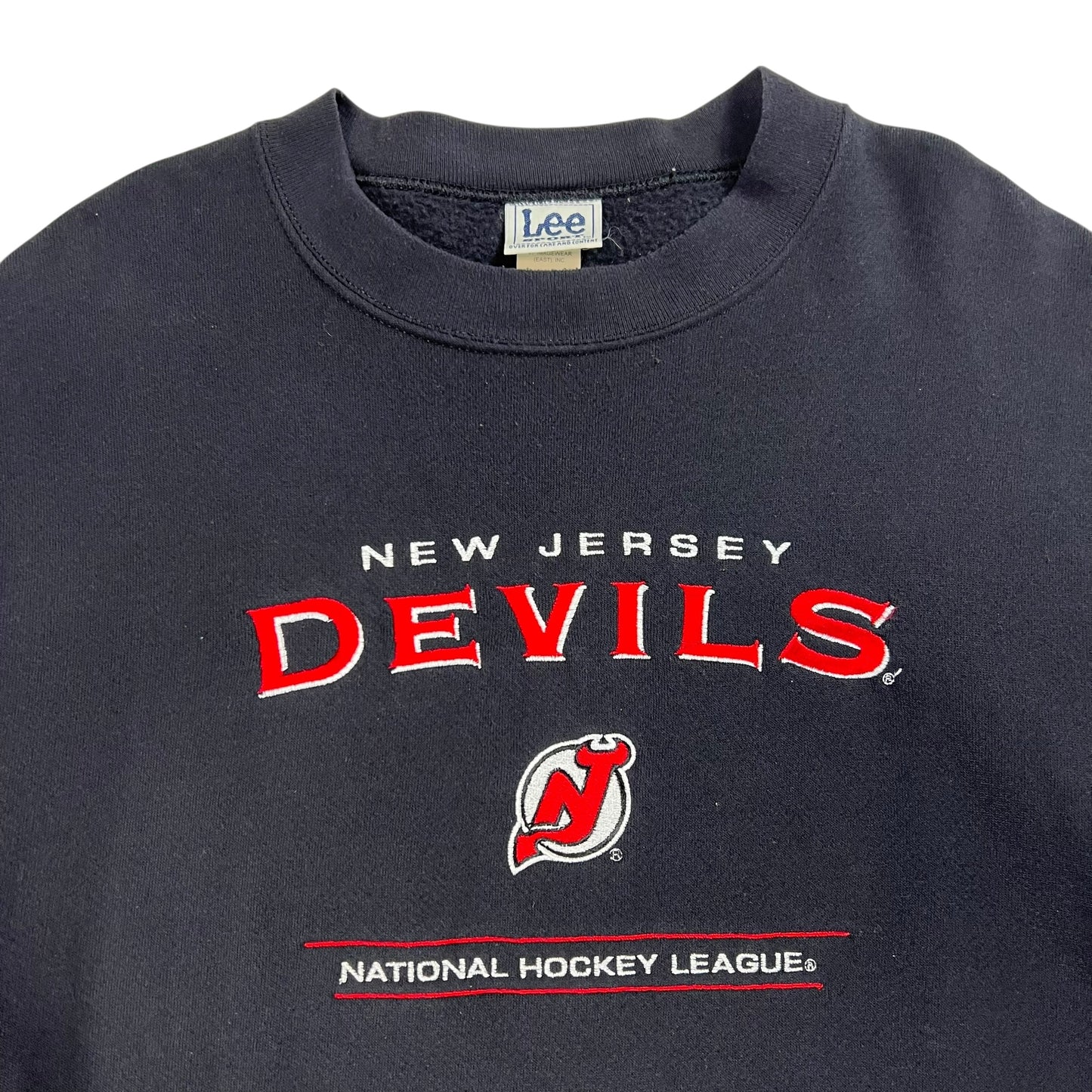 Vintage 90s New Jersey Devils NHL crewneck (L)