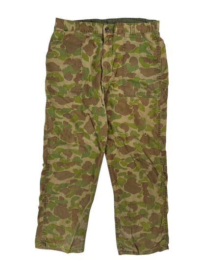 Vintage 80s Ranger duck camo OG107 style pants (36x28)