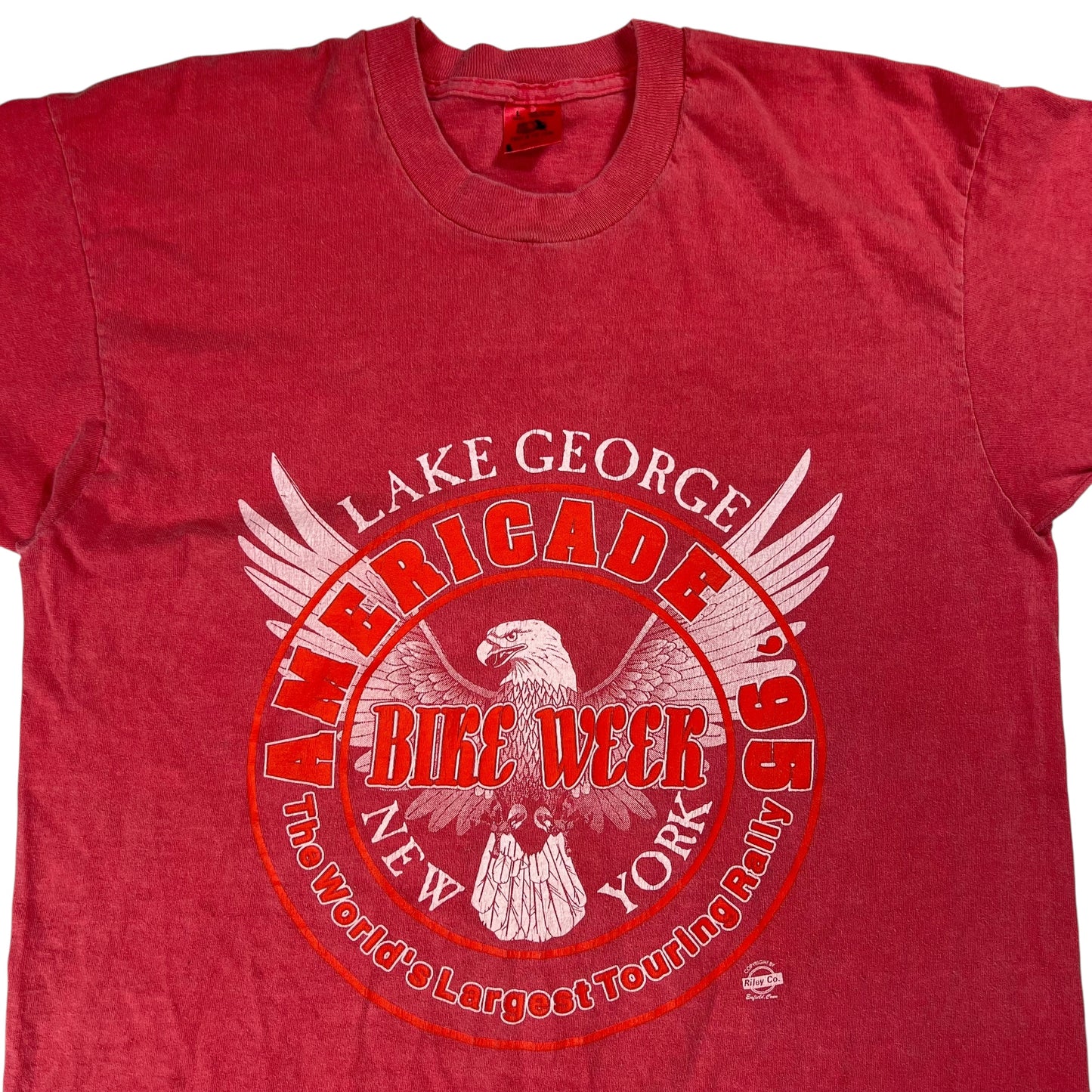 Vintage 1995 Americade Biker Rally Eagle tee (L)