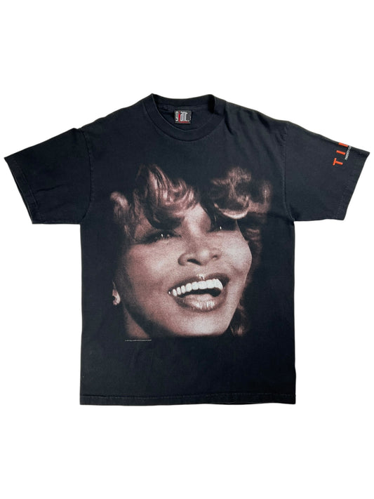 Vintage 1999 GIANT Tina Turner Twenty Four Seven tour tee (L)