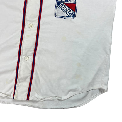 Vintage 90s Starter New York Rangers baseball jersey (XL)