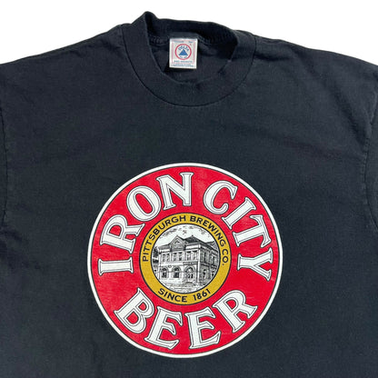 Vintage 90s Iron City Beer promo tee (L)