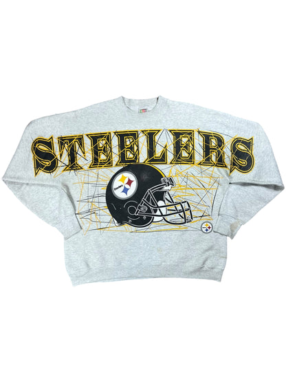 Vintage 90s Pittsburgh Steelers spell out crewneck (XL)