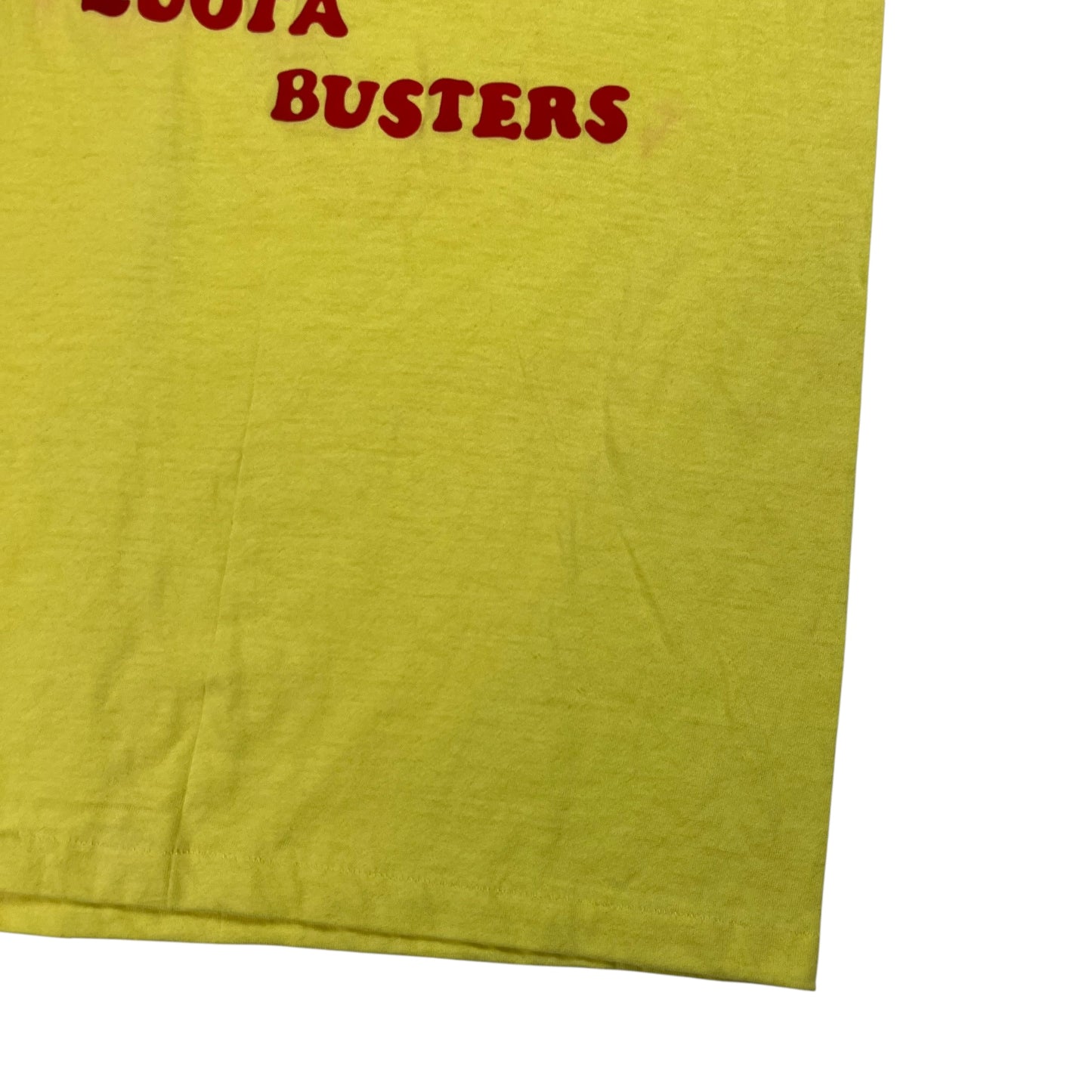 Vintage 80s Quota Busters Ghostbusters parody tee (M)