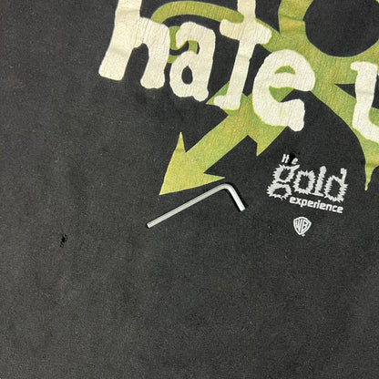 Vintage 90s Prince Eye hate U song band tee (L)