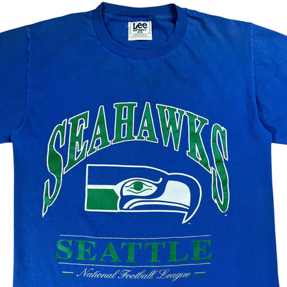 Vintage 90s Nutmeg Seattle Seahawks old logo tee (M)