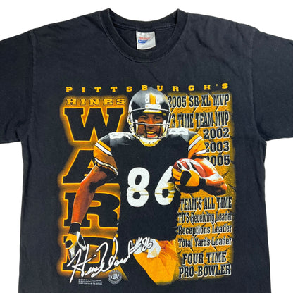2008 Pittsburgh Steelers Hines Ward tee (M)