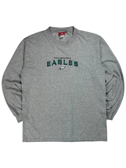 Vintage Y2K Philadelphia Eagles NFL long sleeve shirt (L)
