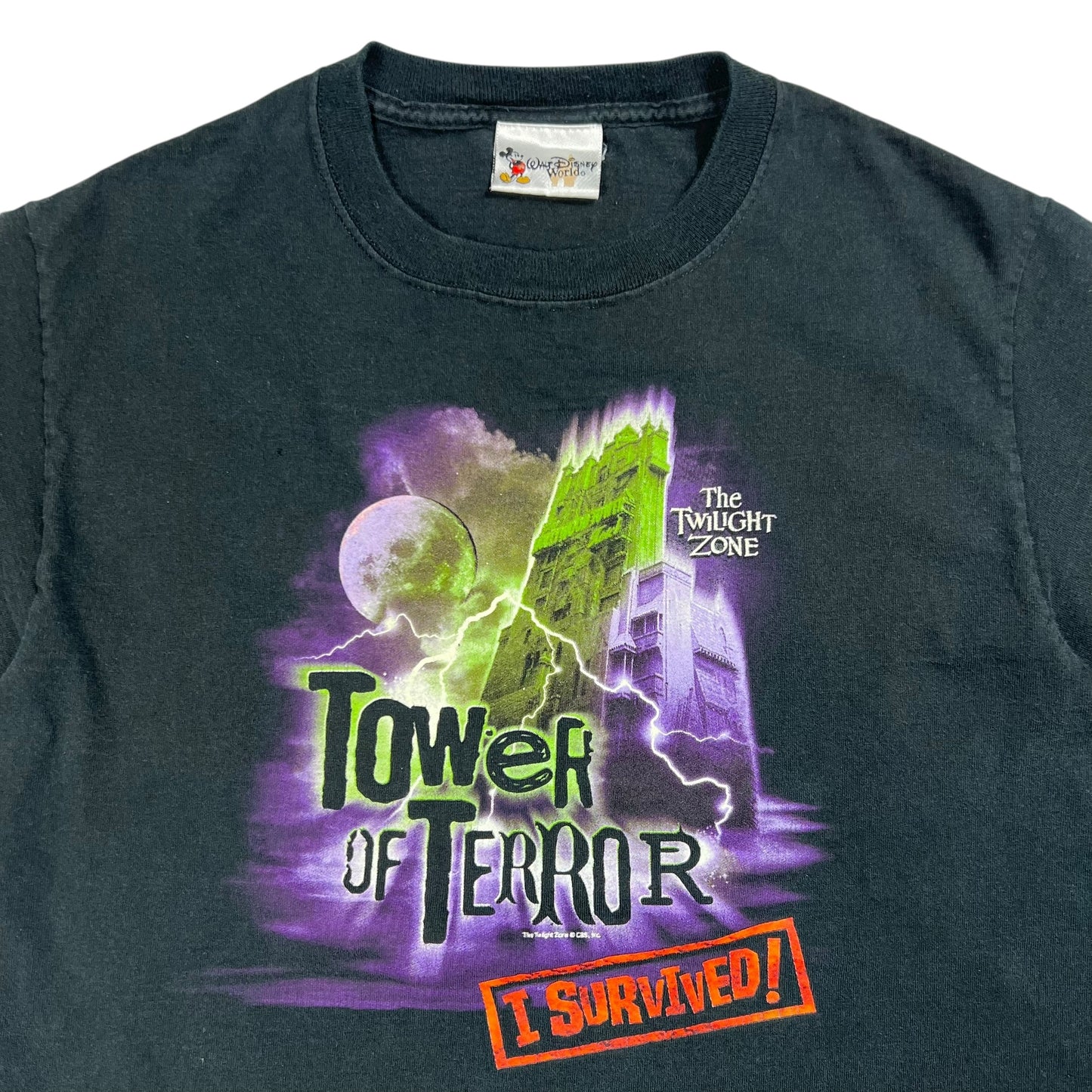 Vintage Y2K Disney Tower of Terror Hollywood Studios tee (XS)