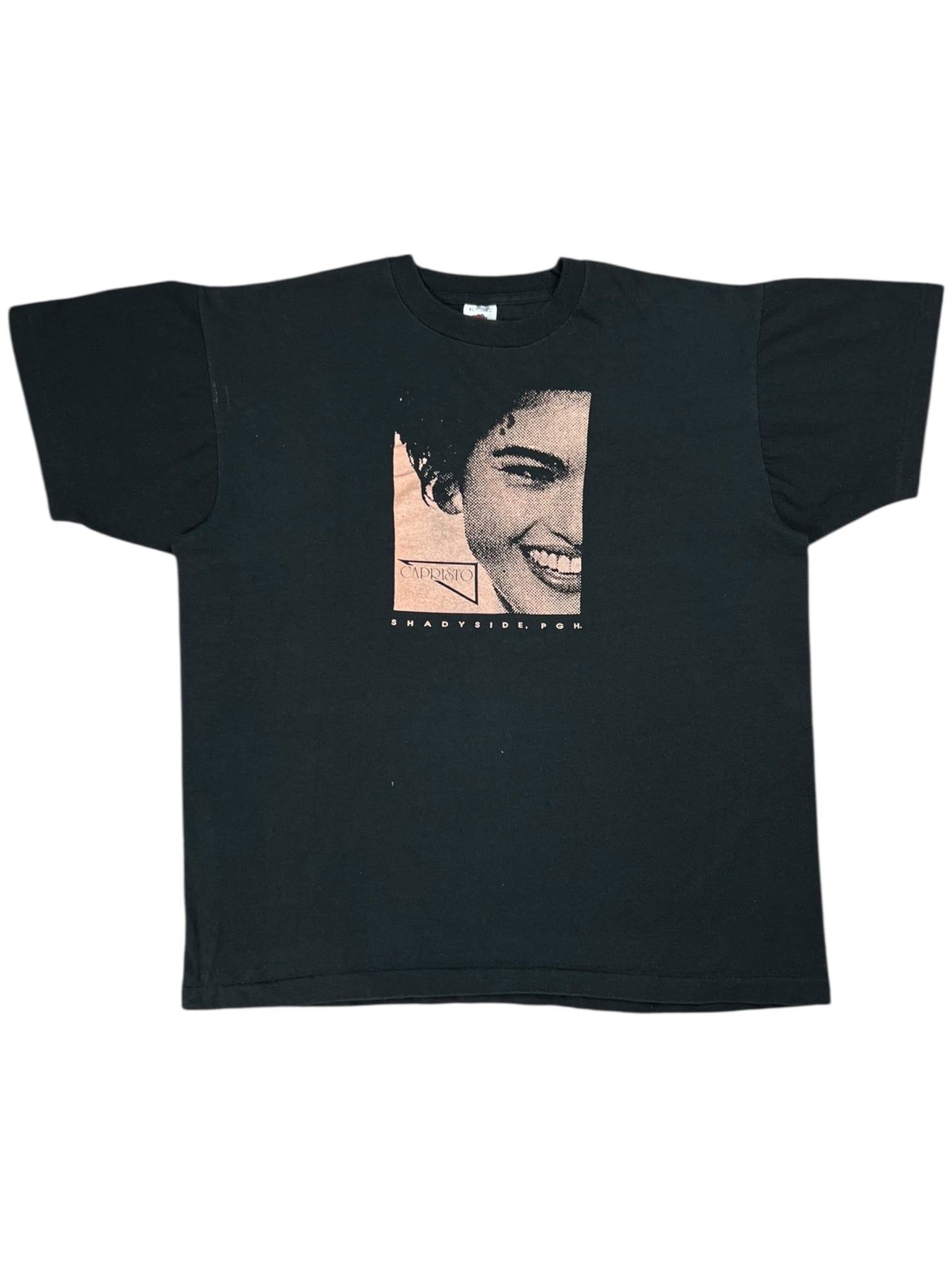 Vintage 90s Capristo Salon Shadyside, Pittsburgh Art tee (XL)