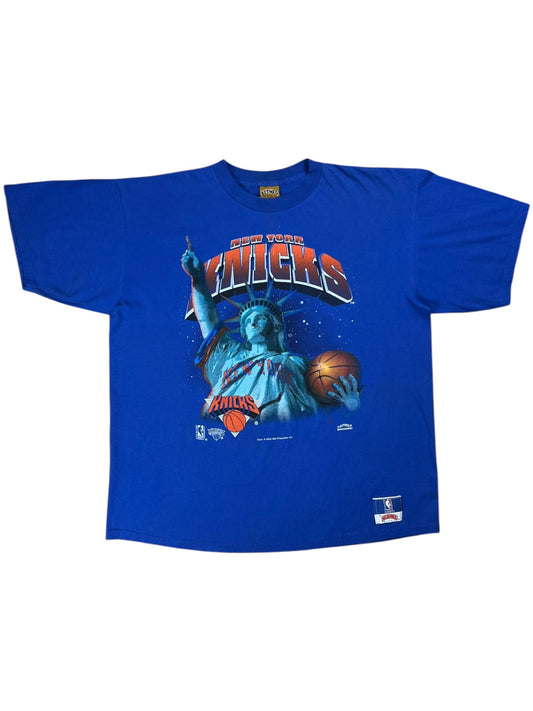Vintage 1994 Nutmeg New York Knicks Lady Liberty tee (XL)