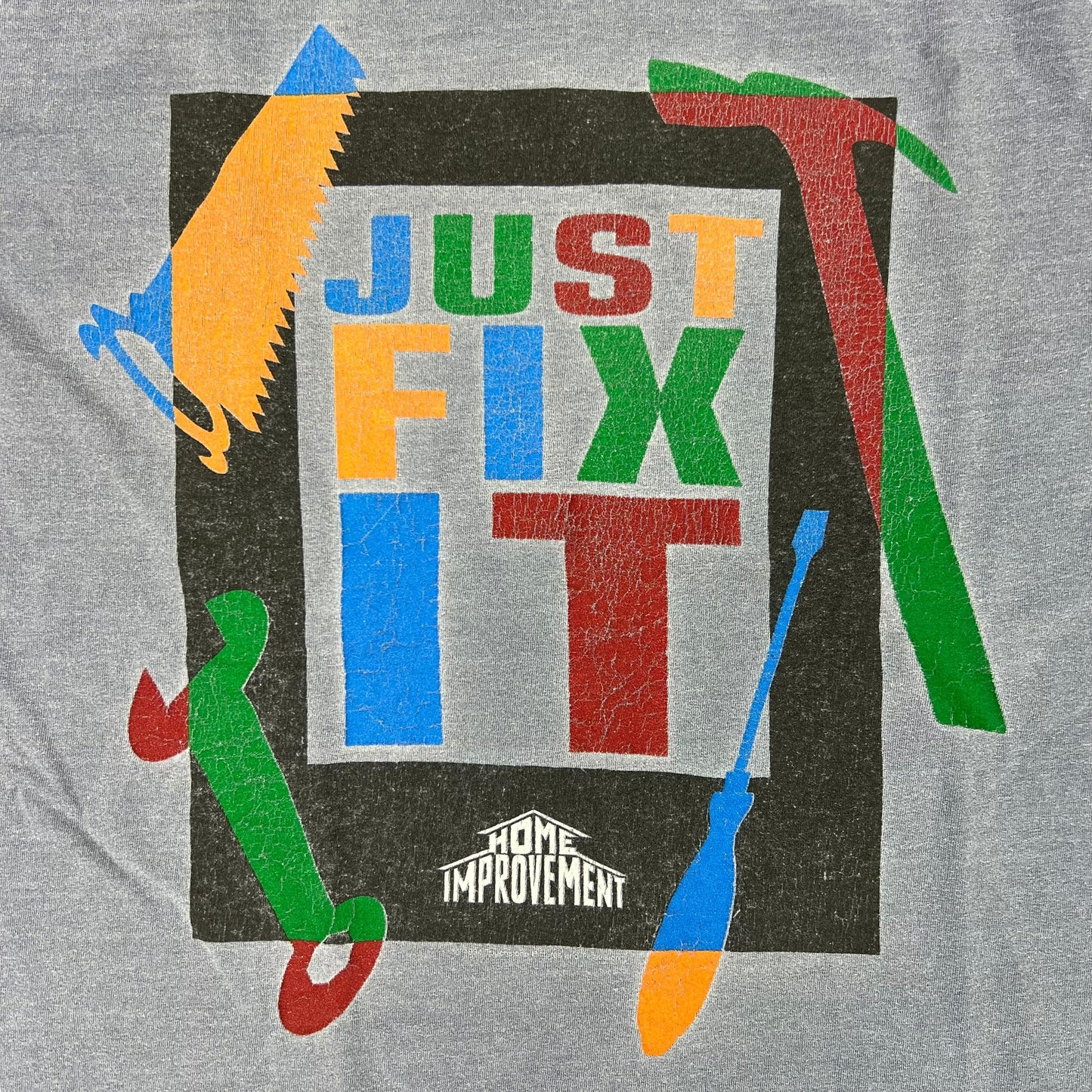 Vintage 1994 Home Improvement Just Fix It tee (L)