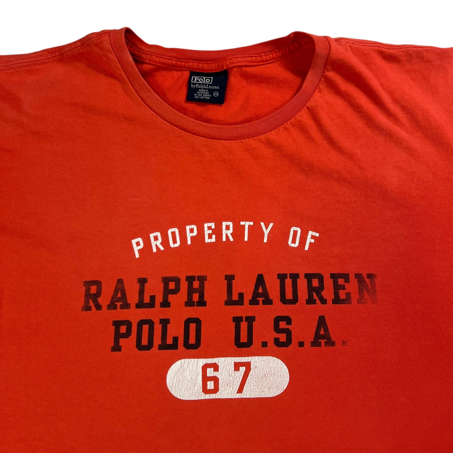 Vintage 90s Property of Ralph Lauren Polo USA tee (XXL)