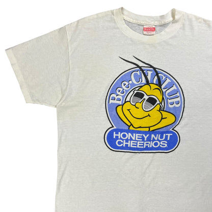 Vintage 80s Bee-ch Club Honey Nut Cheerios cereal tee (L)