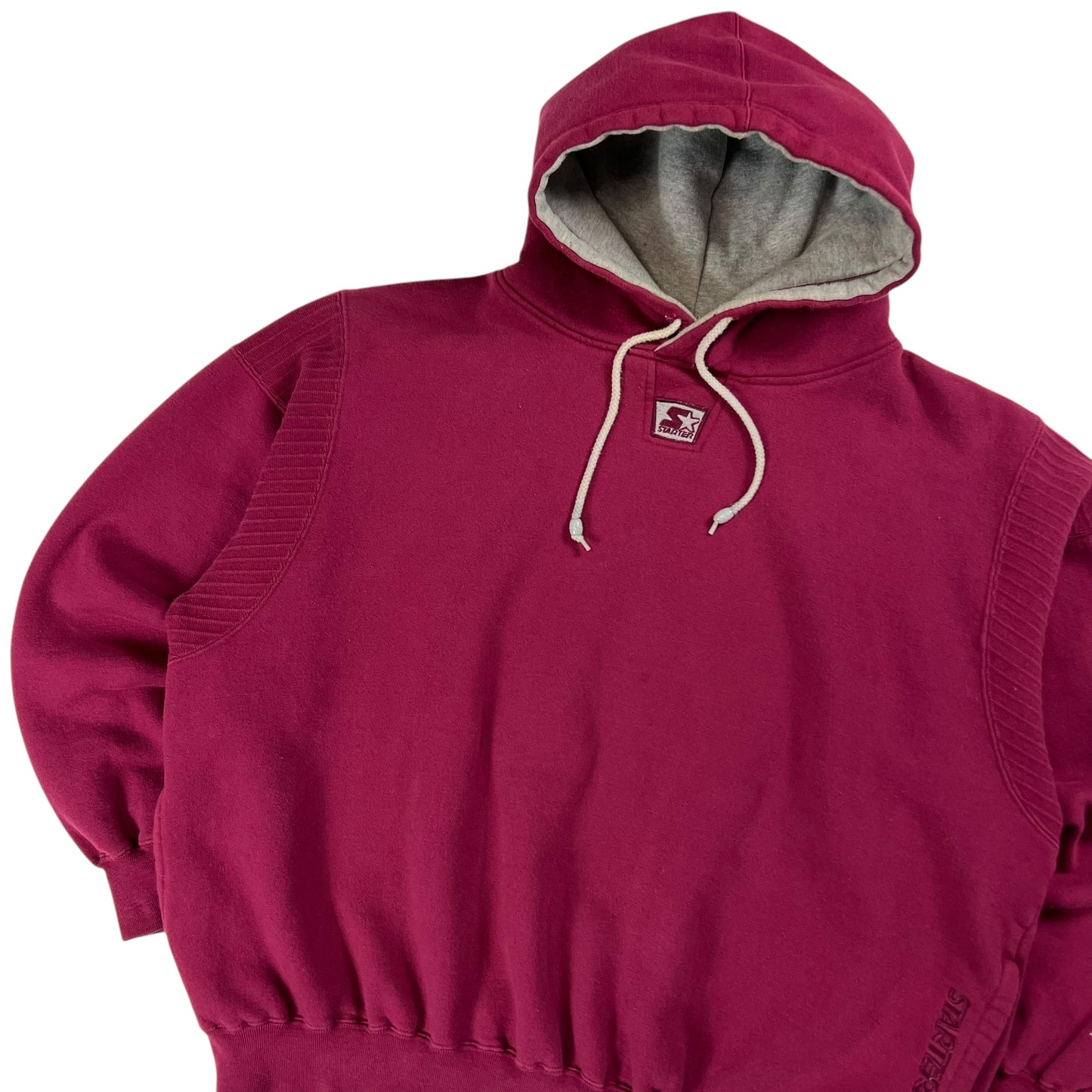 Vintage 90s Starter burgundy hoodie (L)