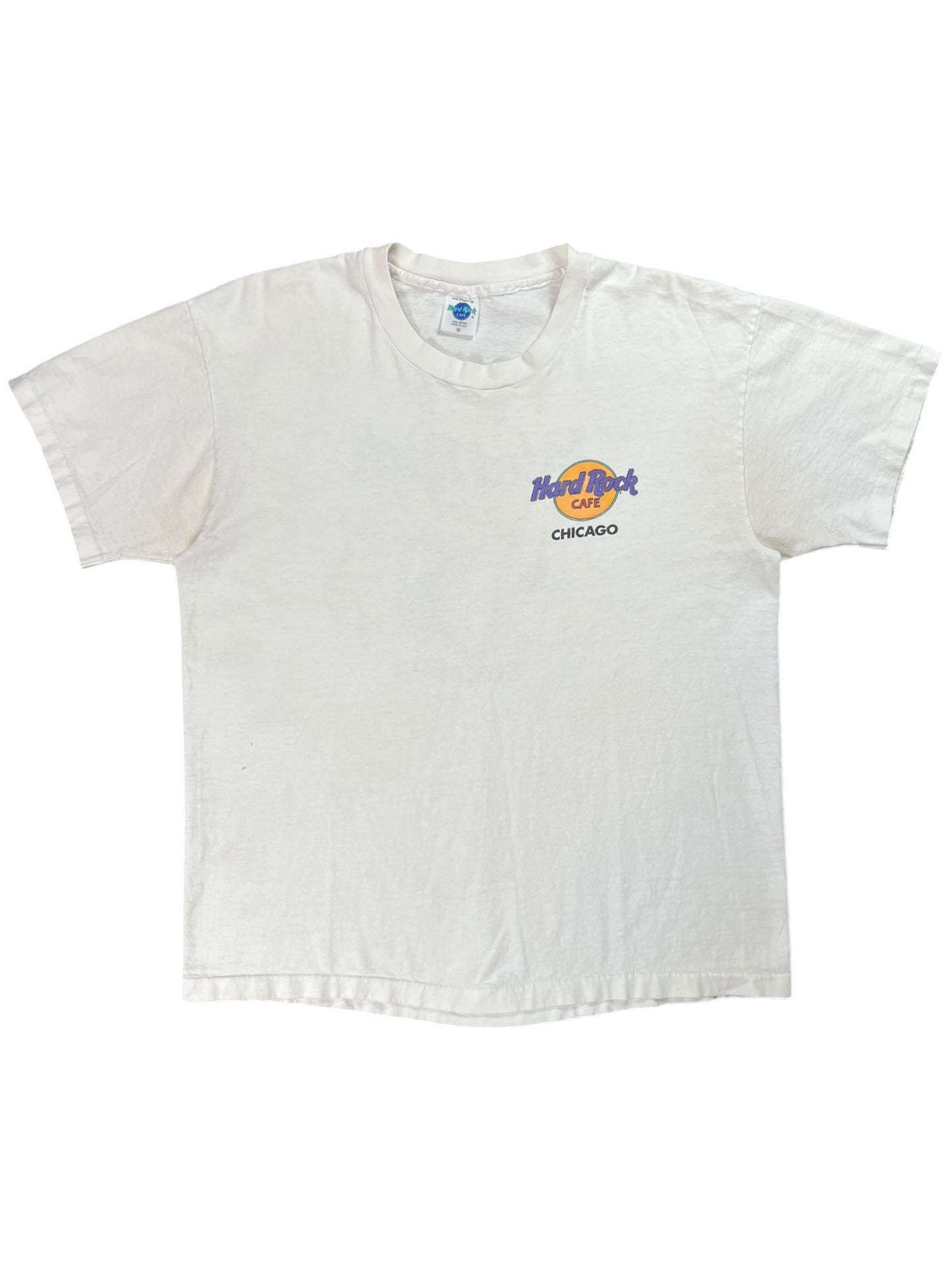 Vintage 90s Hard Rock Cafe Chicago Guitars tee (XL)