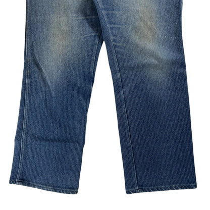 Vintage 90s Lee piped faded jeans (35x27)