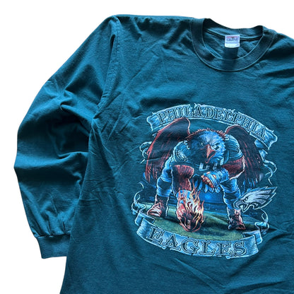 Vintage 2004 Philadelphia Eagles long sleeve roster shirt (L)