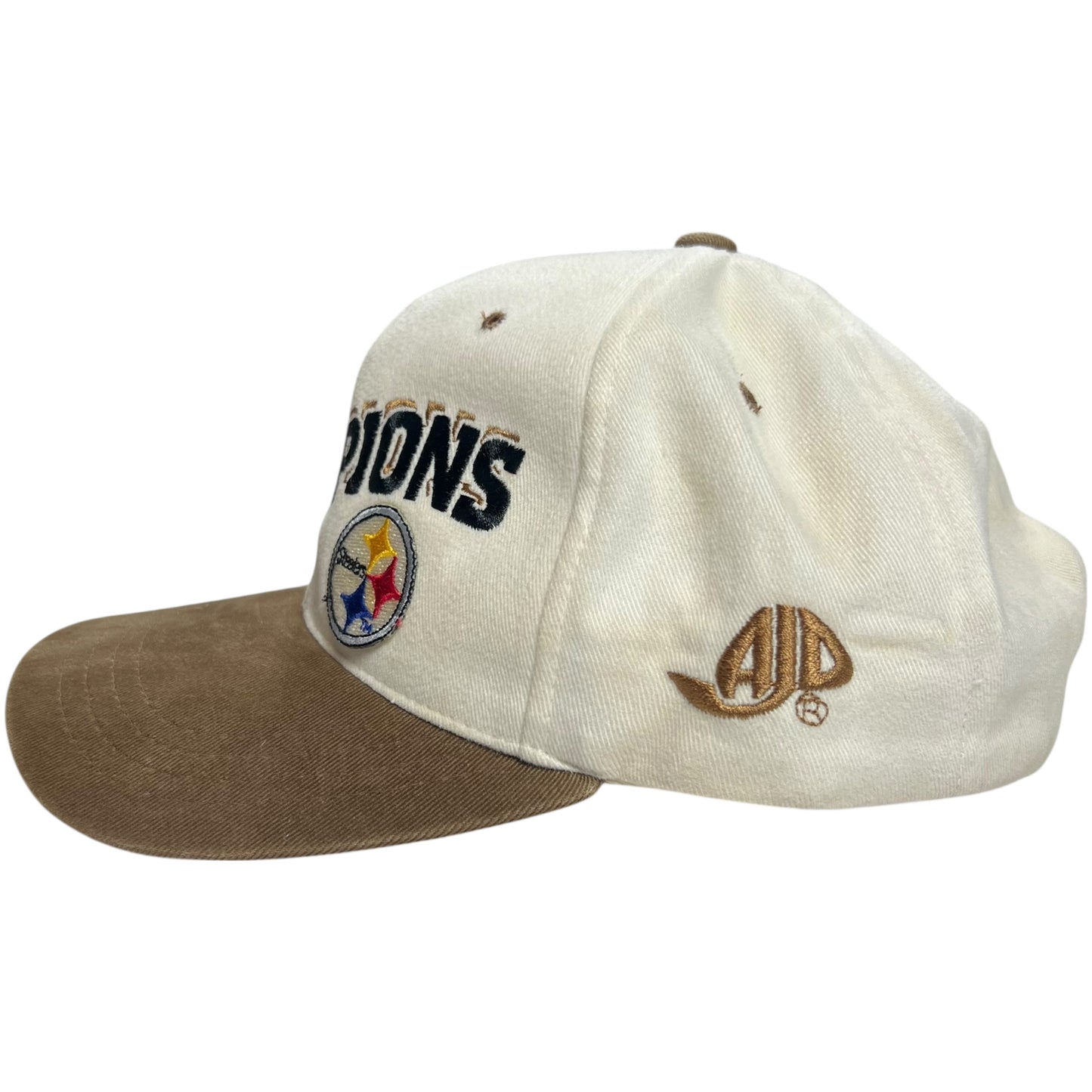 Vintage 90s AJD Pittsburgh Steelers AFC champion SnapBack
