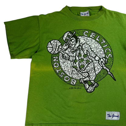 Vintage 90s The Game Boston Celtics faded tee (L)