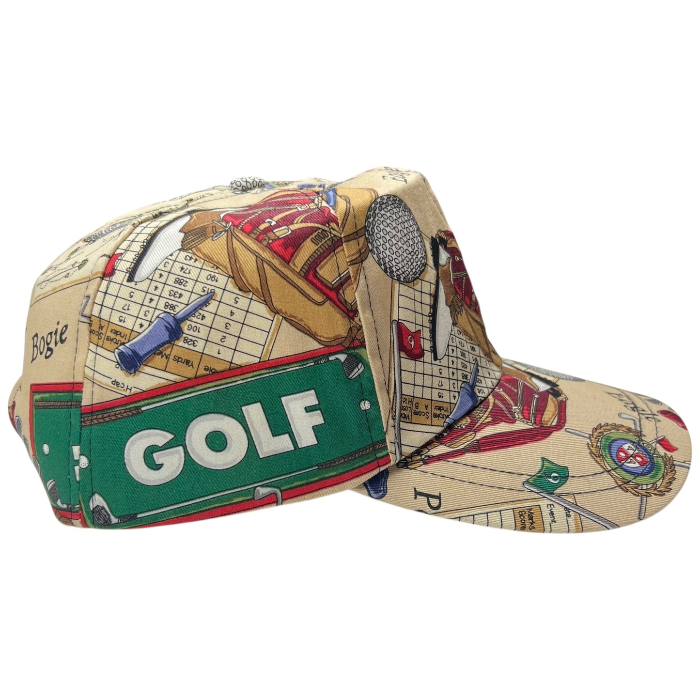 Vintage 90s Golf all over print SnapBack