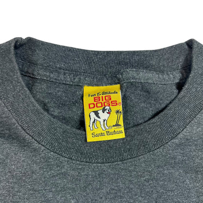 Vintage 2004 Big Dogs of the race track NASCAR tee (L)