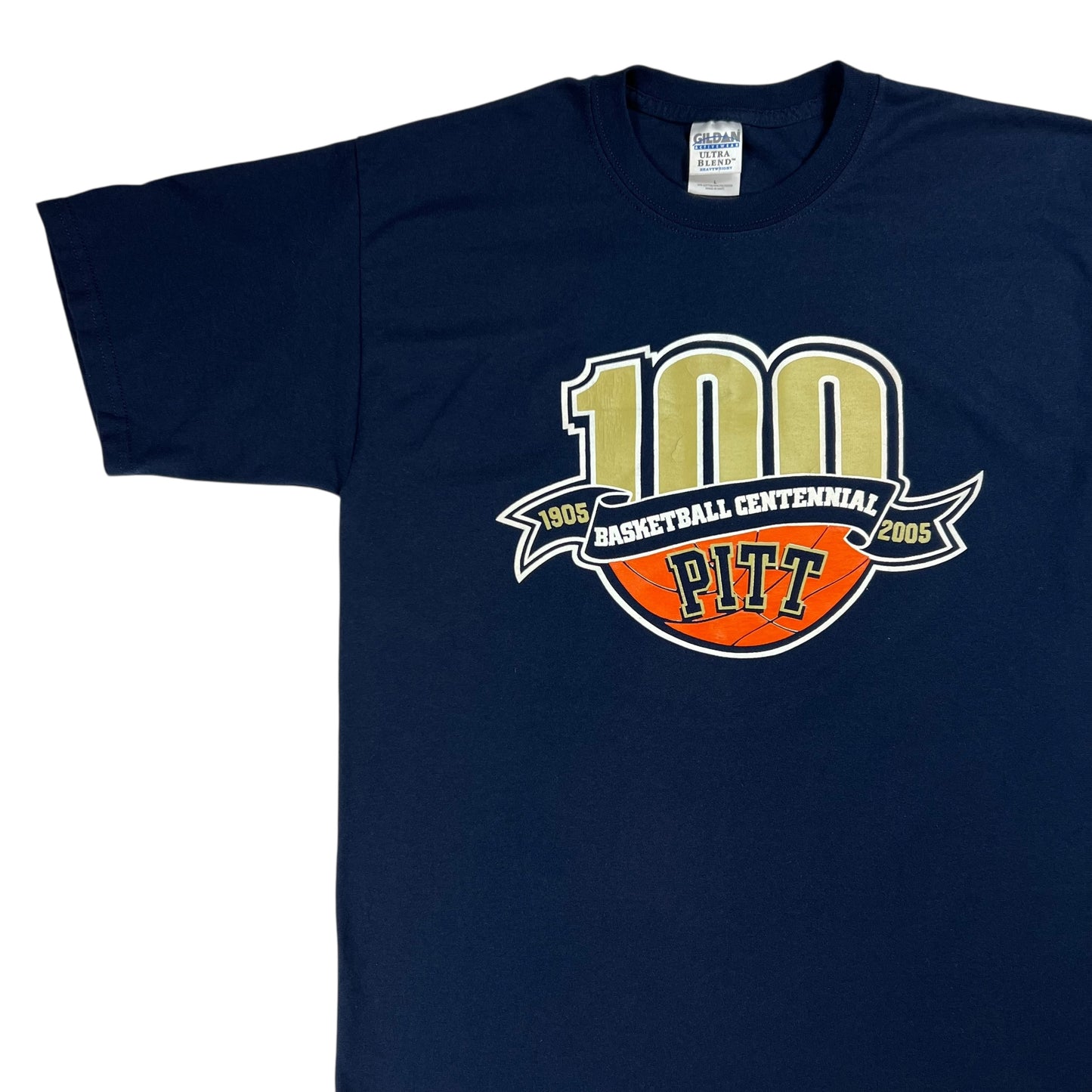 Vintage 2005 Pitt Panthers Basketball University of Pittsburgh tee (L)