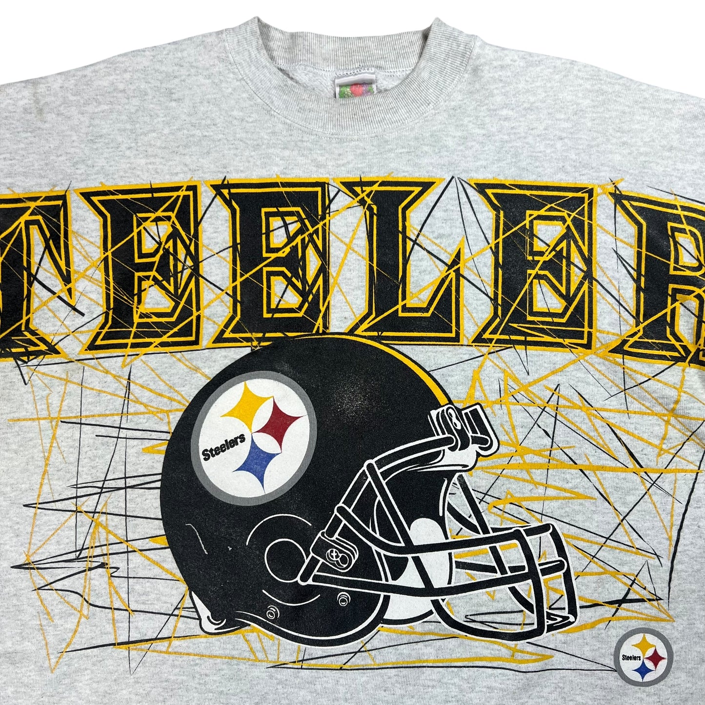 Vintage 90s Pittsburgh Steelers spell out crewneck (XL)