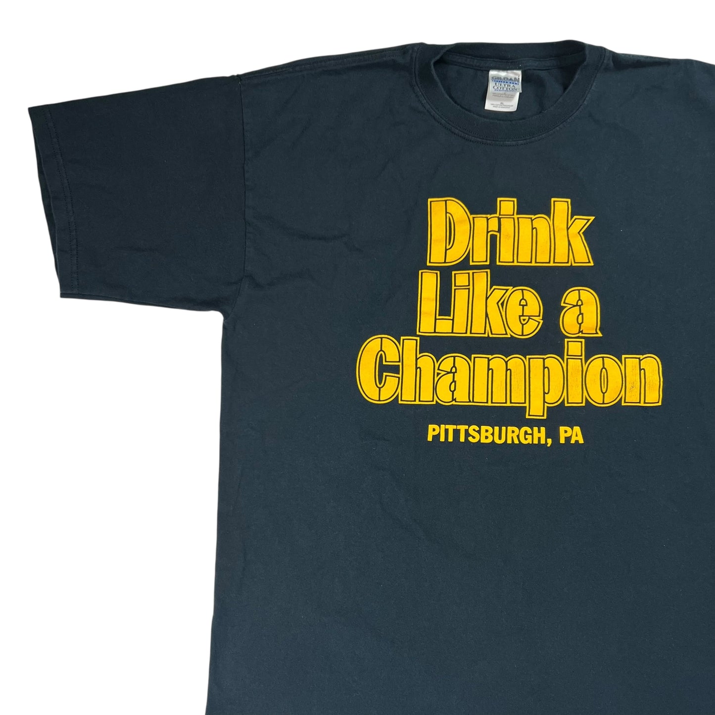 Vintage Y2K Drink Like a Champion Pittsburgh tee (XL)