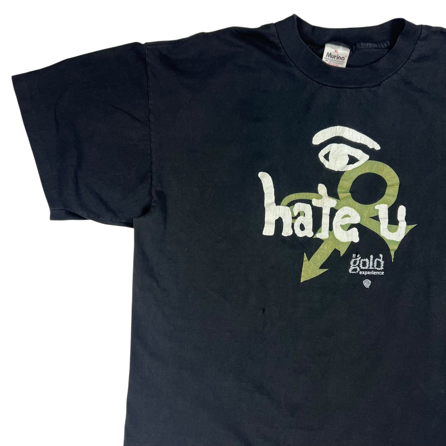 Vintage 90s Prince Eye hate U song band tee (L)