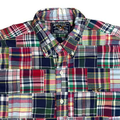 Vintage Y2K American Living Madras button up shirt (XL)