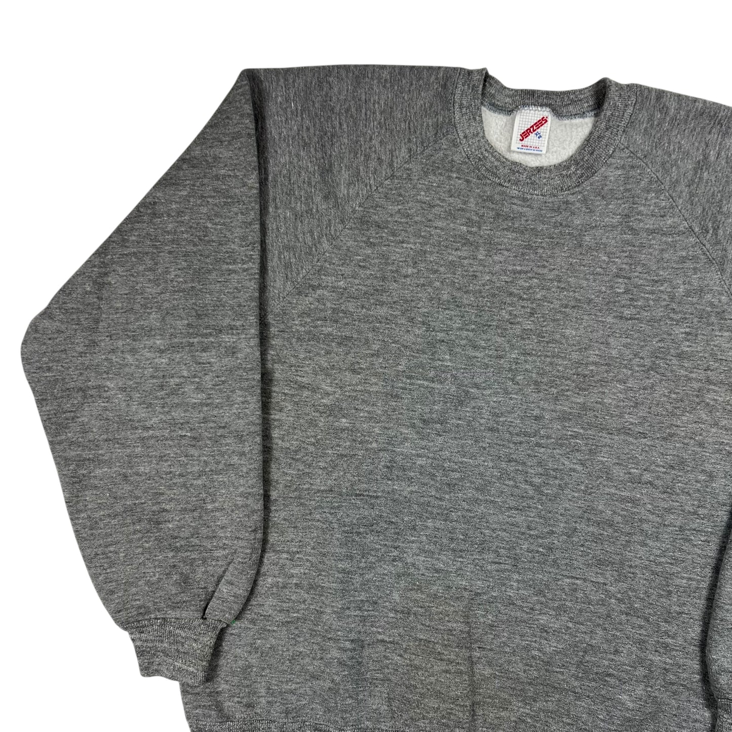 Vintage 90s Jerzees grey blank crewneck (L)