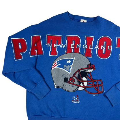 Vintage 1997 Riddell New England Patriots spell out crewneck (L)