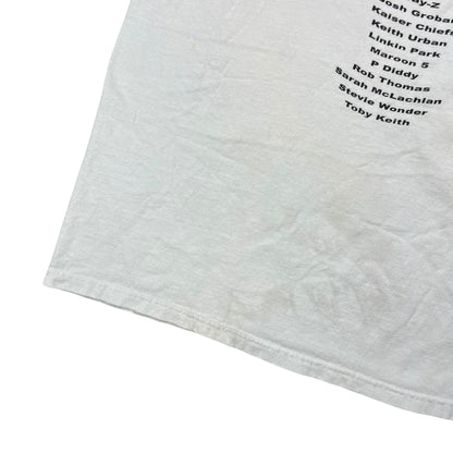 Vintage 2005 Live Aid Philadelphia band festival tee (XL)