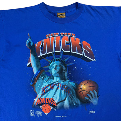 Vintage 1994 Nutmeg New York Knicks Lady Liberty tee (XL)