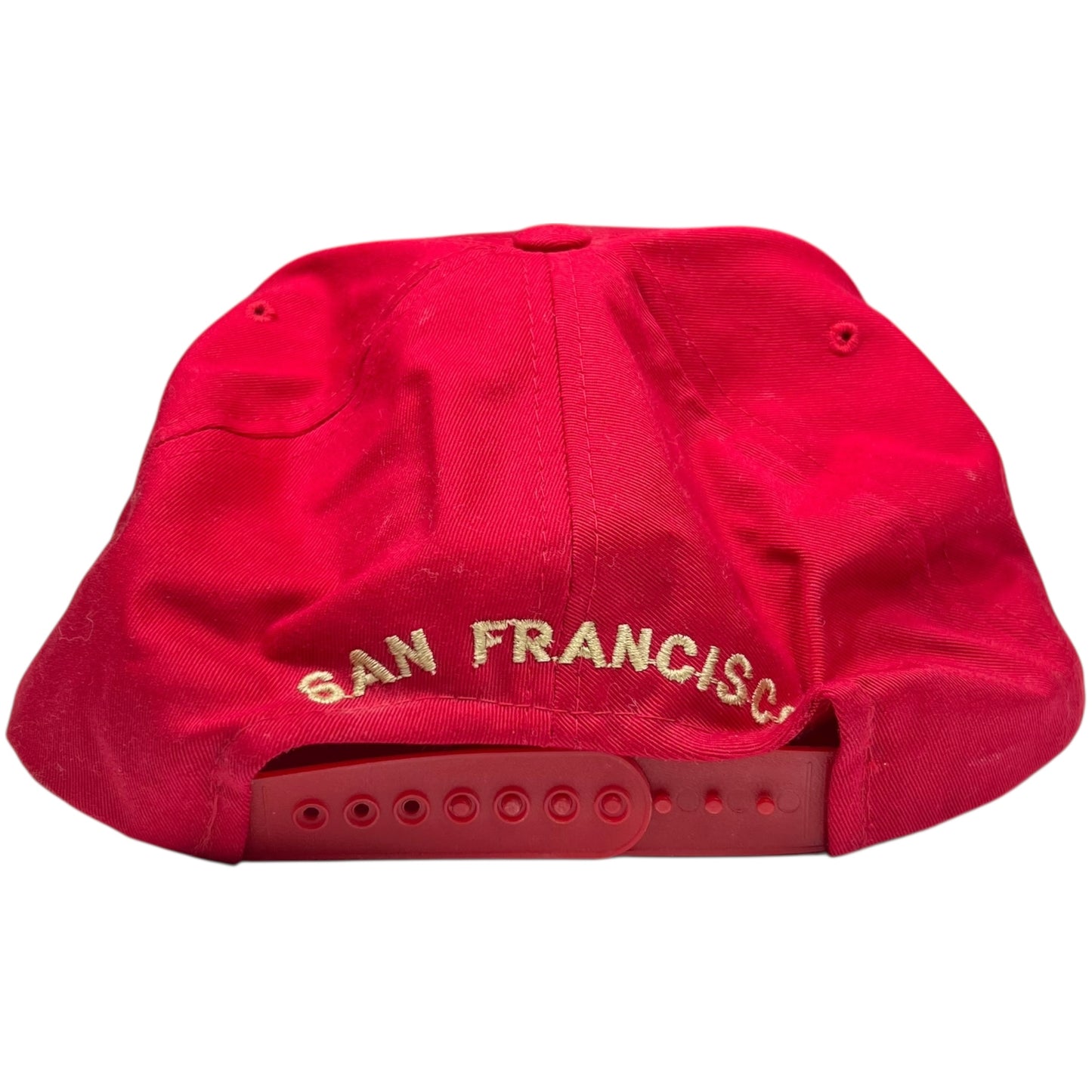 Vintage 90s San Francisco 49ers Helmet NFL AJD SnapBack