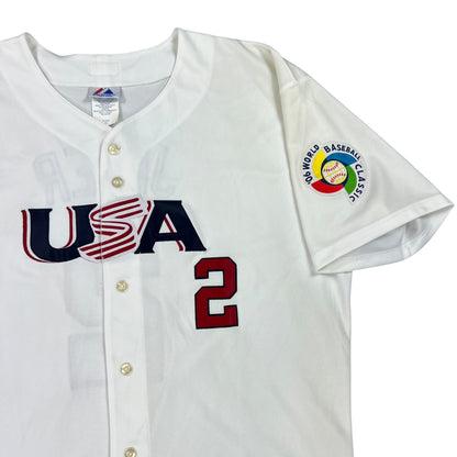 Vintage 2006 USA world baseball classic Derek Jeter jersey (XXL)