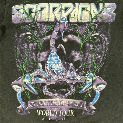 2010 Scorpions world tour band tee (S)