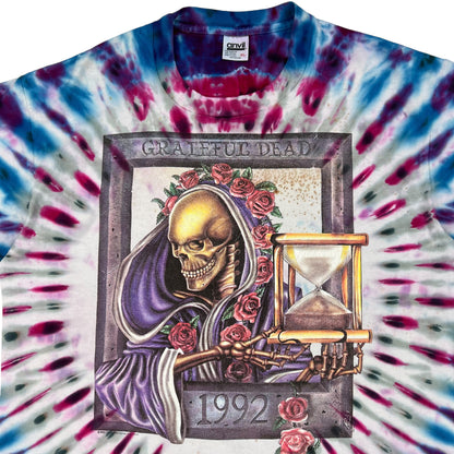 Vintage 1992 Grateful Dead New Years Eve tie dye band tee (XL)