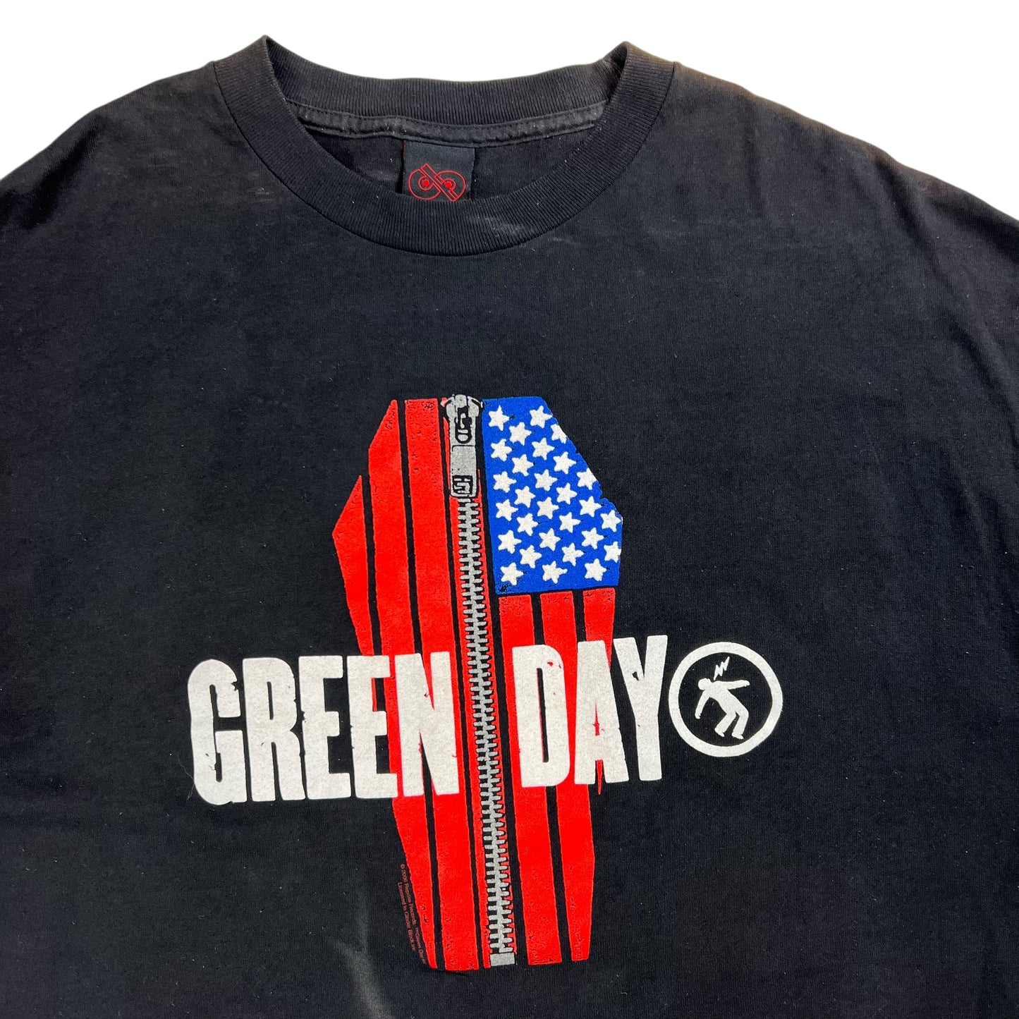 Vintage 2006 Cinder Block Green Day band tee (L)