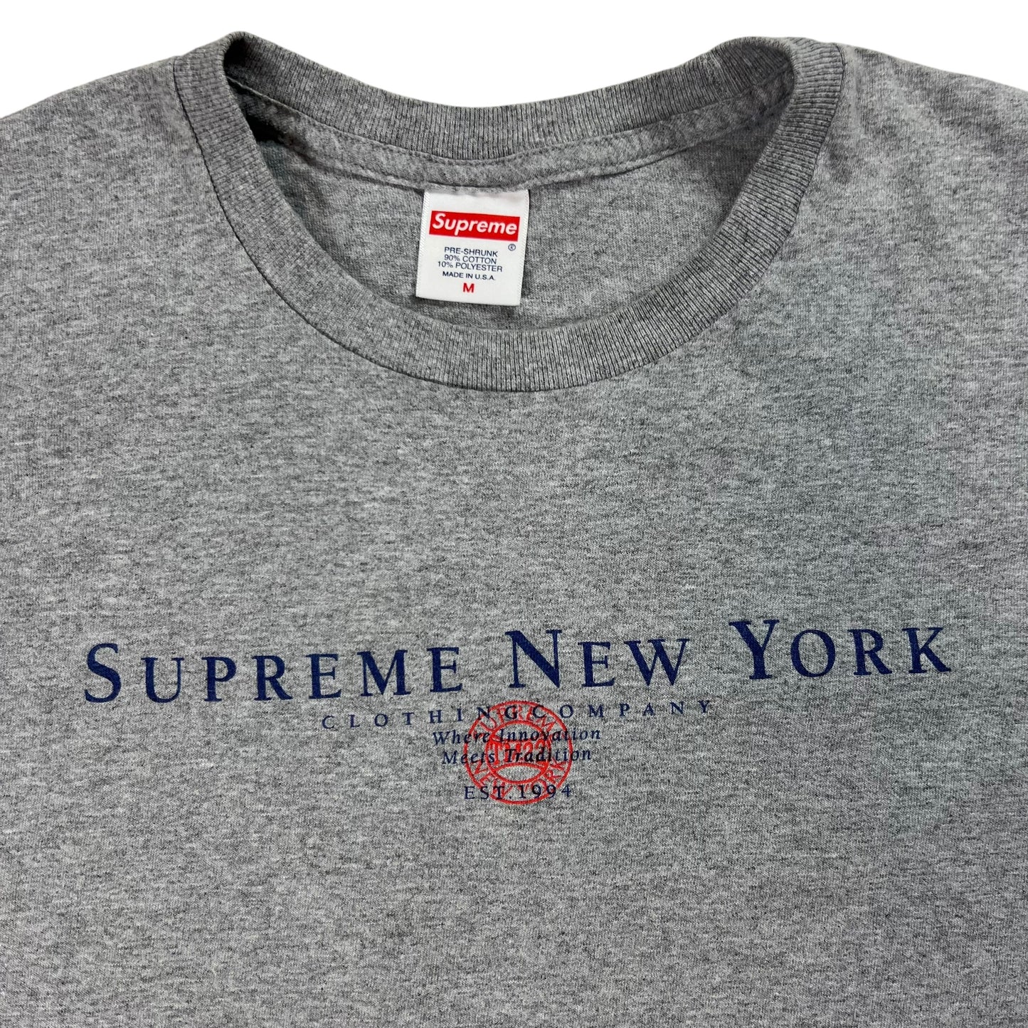 2022 Supreme New York Clothing Company tee (M)