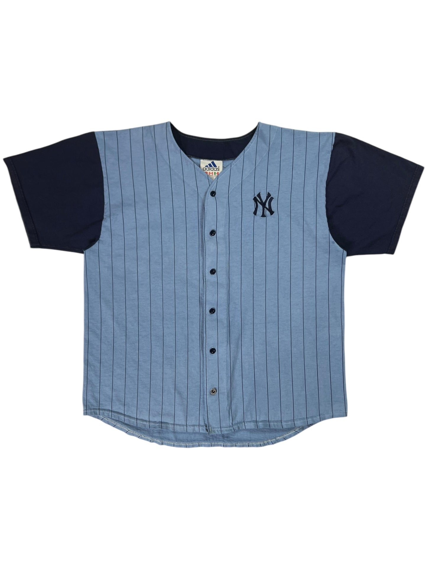 Vintage 90s Adidas New York Yankees over dye jersey (L)