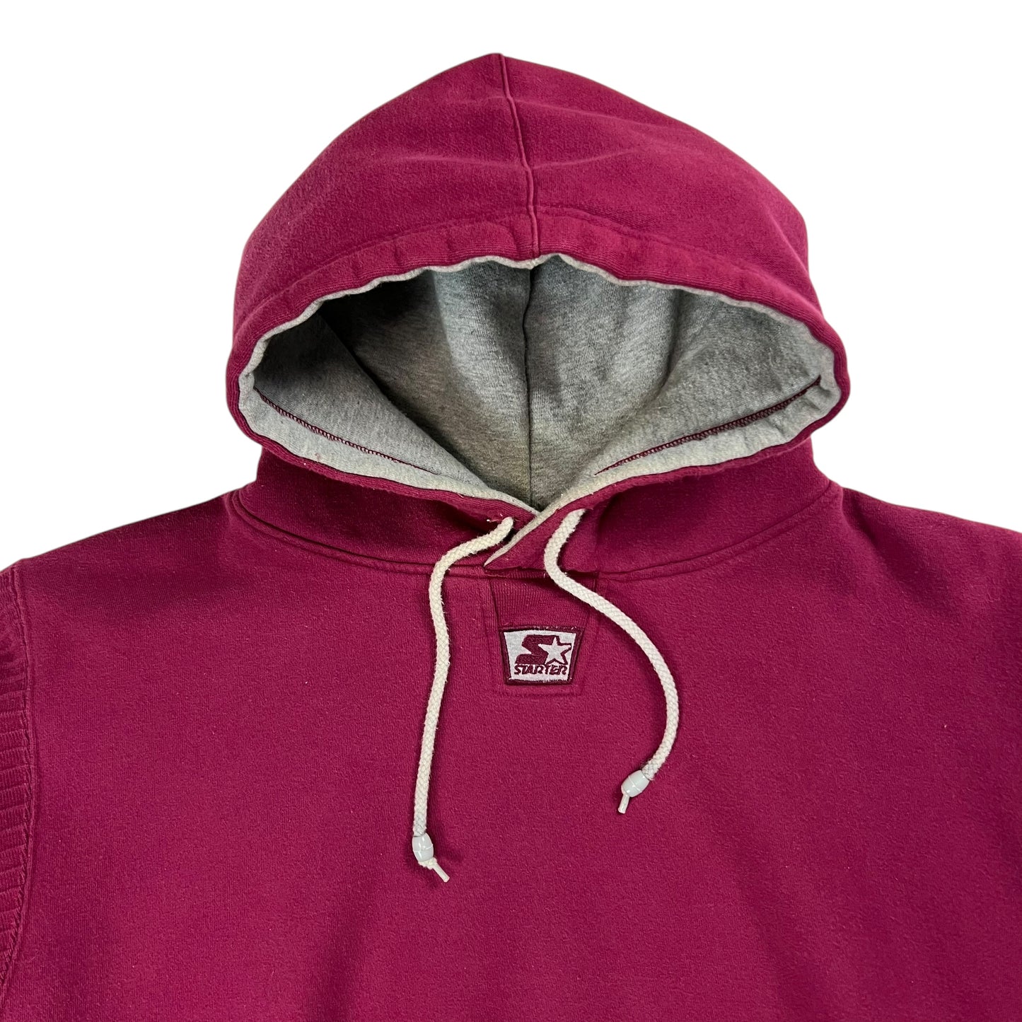 Vintage 90s Starter burgundy hoodie (L)