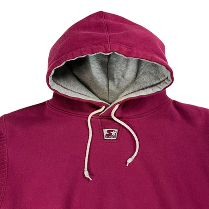 Vintage 90s Starter burgundy hoodie (L)