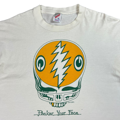 Vintage 1994 Grateful Dead Green Bay Packers steal your face tee (XL)