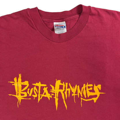 Vintage 1998 Busta Rhymes MCFAB When Disaster Strikes… rap tee (XL)