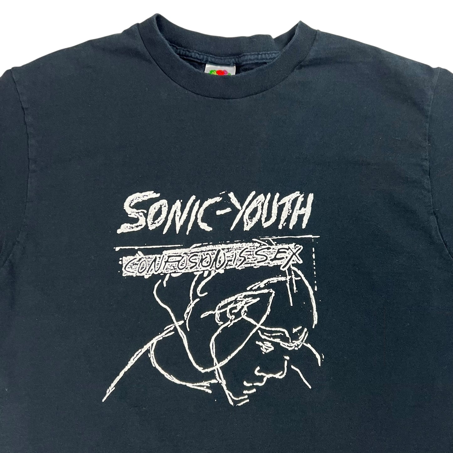 Vintage Y2K Sonic Youth Confusion Is Sex band tee (L)