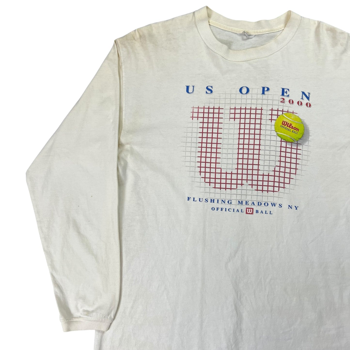 Vintage 2000 US Open Tennis Flushing Meadows NY long sleeve shirt (L)